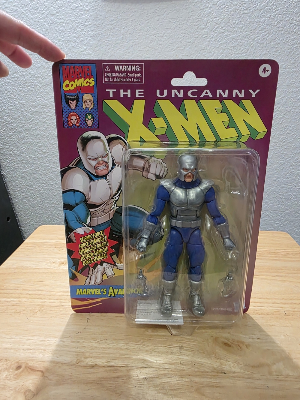 Marvel X-Men The Uncanny X-Men Avalanche Action Figure w/ Alternate Hands 2022